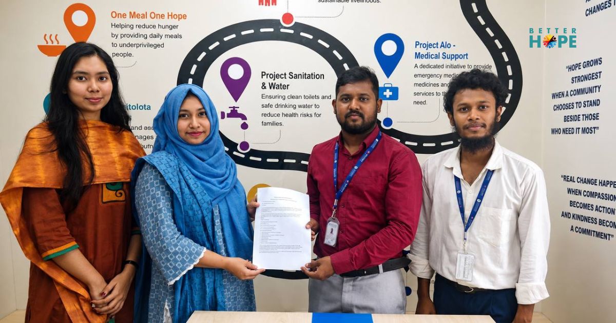 Better Hope Foundation and NUB Central Ethics Club Join Hands to Promote Youth Engagement in Humanitarian Action